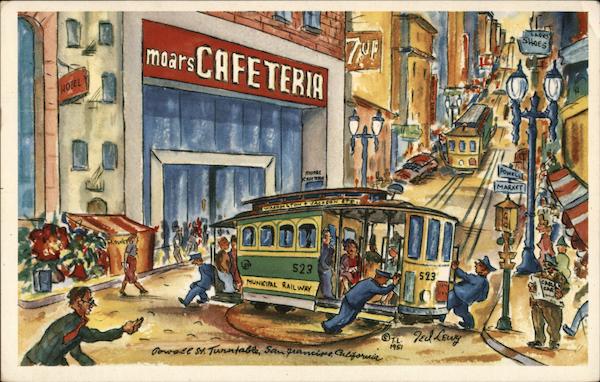 Moars Cafeteria San Francisco California