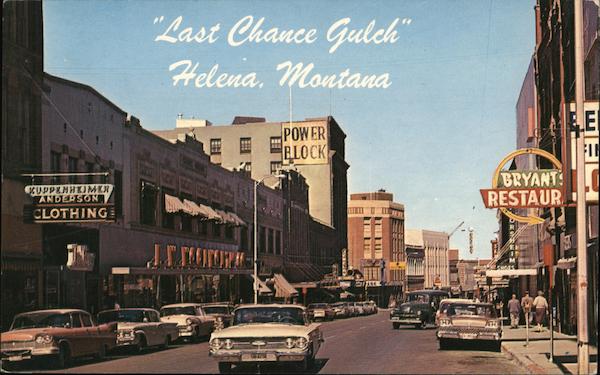 Last Chance Gulch Helena Montana