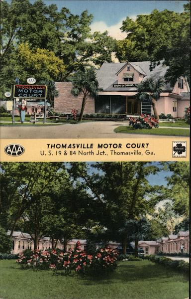Thomasville Motor Court Georgia