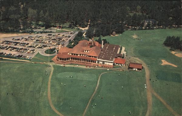 Air View of Country Club Pinehurst North Carolina