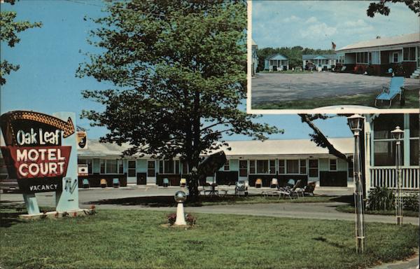 Oak Leaf Motel Court Scarborough Maine