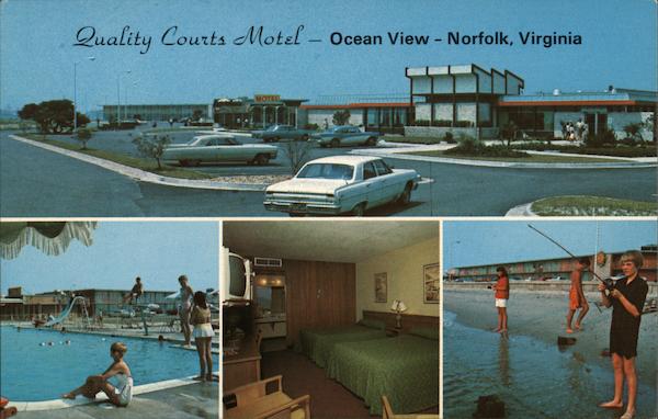 Quality Courts Motel Norfolk Virginia