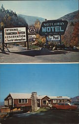 Notchway Motel at Franconia Notch Reservation New Hampshire Postcard Postcard Postcard