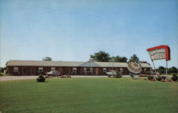 Lan-Chester Motel Postcard