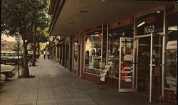 Street Scene in Colorful Solvang California Postcard Postcard Postcard