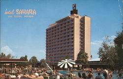 Hotel Sahara - Las Vegas, Nevada - "Garden of Allah" Postcard
