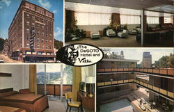 DeSoto Hotel and Villa Postcard