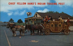 Chief Yellow Hand's Indian Trading Post Postcard