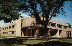 Florence Wing Library at La Crosse State College Wisconsin Postcard Postcard Postcard