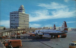 Logan International Airport East Boston, MA Postcard Postcard Postcard