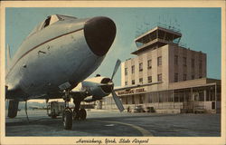 Harrisburg York State Airport New Cumberland, PA Postcard Postcard Postcard