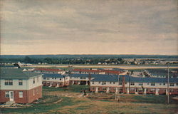 Wherry Housing at Offutt Air Force Base Postcard