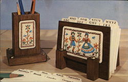 Find-It File by National Handicraft Postcard