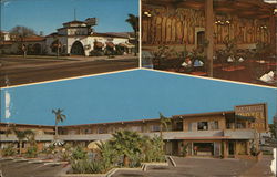 La Avenida Restaurant and Motel Coronado, CA Postcard Postcard Postcard