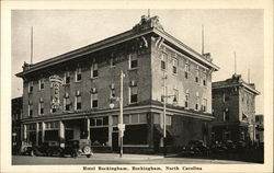 Hotel Rockingham North Carolina Postcard Postcard Postcard