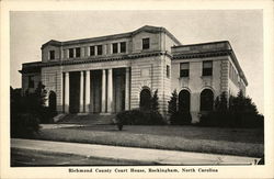 Richmond County Court House Postcard