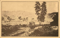 Sutter's Mill - Painting by Charles Nahl Art Postcard Postcard Postcard