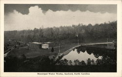 Municipal Water Works Postcard