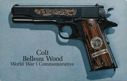 Colt Belleau Wood, World War I Commemorative Postcard