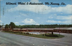 Wilmurt Motel & Restaurant McKenney, VA Postcard