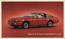 Monza 2 + 2 Sport Hatchback Coupe Postcard