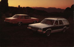 1978 Zephyr 2-Dr & Villager Wagon Postcard