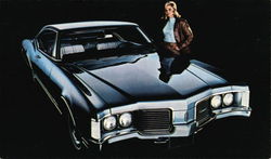 '68 Oldsmobile/Youngmobile, Delta 88 Custom Holiday Coupe Postcard