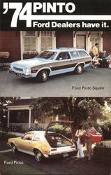 1974 Ford Pinto Postcard