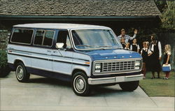 Ford Club Wagon Postcard