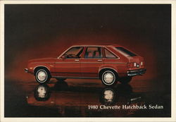1980 Chevette Hatchback Sedan Postcard