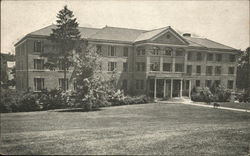 Front View - Main Building, O.E.S. Home and Infirmary Postcard