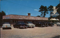 The Pig "Georgia's Finest Bar-B-Que" Postcard