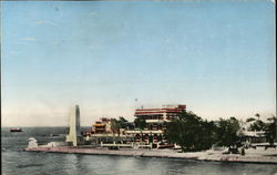 End of the Suez Canal Port Tewfik, Egypt Africa Postcard Postcard Postcard