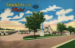 Motel Shangri-La Postcard