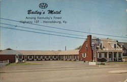 Bailey's Motel Postcard
