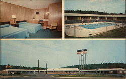 Shepherd Motel and Restaurant Calhoun, GA Postcard Postcard Postcard