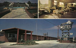 The Shamrock Motel & Restaurant Postcard