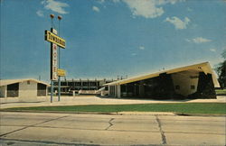 Townsman Motel Postcard