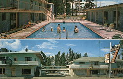 Three Bear Motor Lodge & Restaurant Postcard