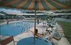 Surf and Sand Motel Postcard