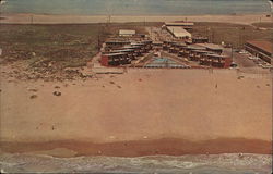 Sandy Retreat Resort Motor Hotel & Driftwood Inn Restaurant Postcard