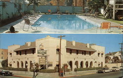 Pueblo Hotel and Apartments Postcard