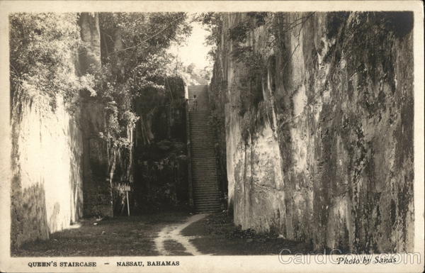 Queen's Staircase Nassau Bahamas Caribbean Islands