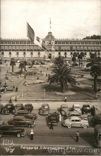 Street View of the National Palace in Mexico