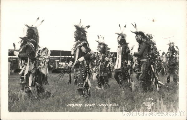 Indian War Dancers Native Americana