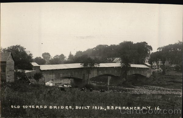 Old Covered Bridge Esperance New York