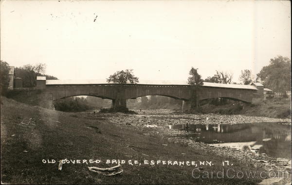 Old Covered Bridge Esperance New York