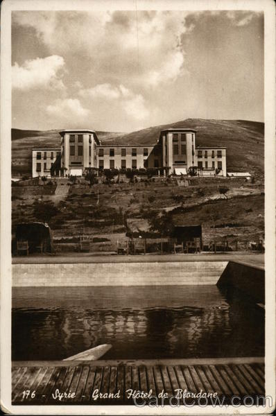 Grand Hotel de Bloudane Syria Middle East