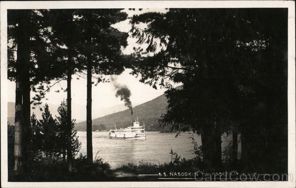 SS Nasookin on Kootenay Lake BC Canada British Columbia