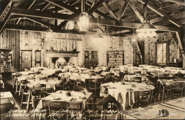 Starved Rock Lodge Dining Room, Starved Rock State Park utica Illinois